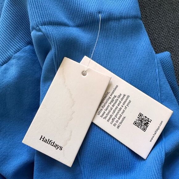 Halfdays Sophia Leggings in bluebird XL NWT - Picture 5 of 6